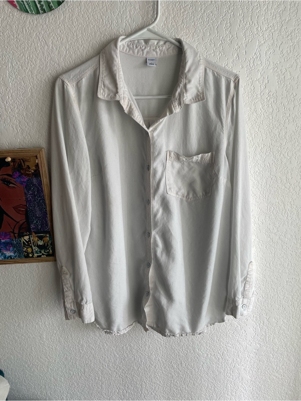 Old Navy White Button Down